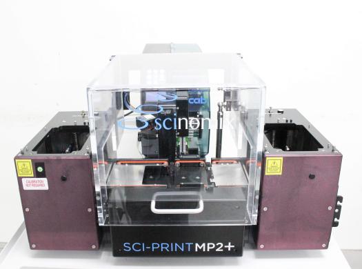 Scinomix Sci-Print MP2+ Automated Microplate Labeler with Cab Squix 2/600P Printer-cover