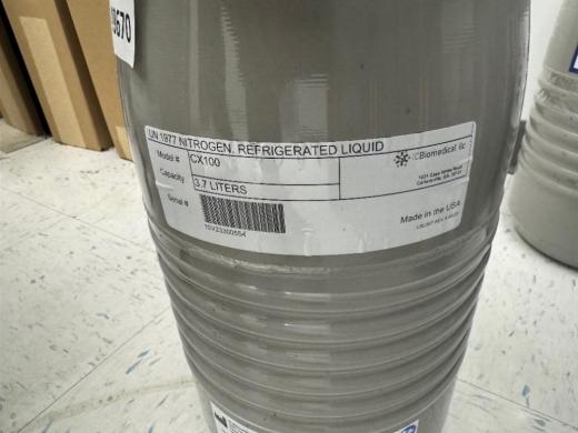 ICBiomedical CX100 Cryogenic Storage Dewar for Liquid Nitrogen Sample Preservation-cover
