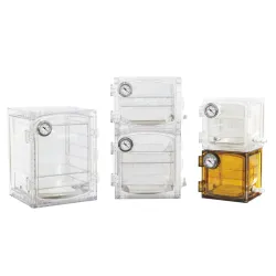 Jeio Tech Cubic Vacuum Desiccator with Silicone Gasket and Multi-Shelf Design, 9 of 11