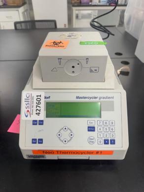 Eppendorf MasterCycler Gradient Thermal Cycler for PCR Applications-cover
