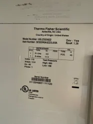 Thermo Scientific Revco Lab Refrigerator Model UGL2320A22 with Digital Temperature Control, 2 of 2