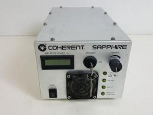 Coherent Sapphire Laser 488-200 CDRH with CDRH HP Controller Lab-cover