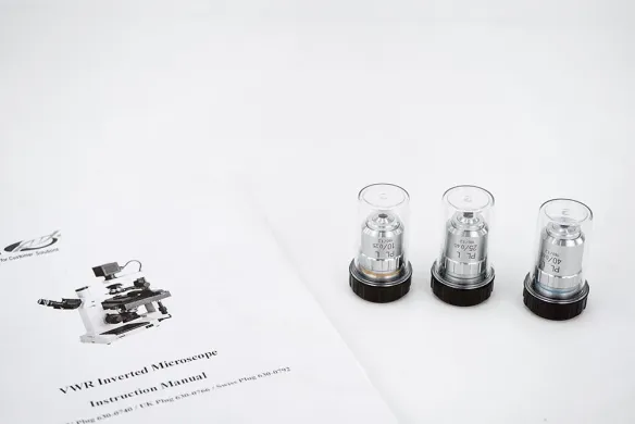 VWR IT400 Microscope Objectives, 10x, 25x and 40x