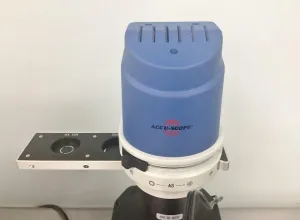 Accu Scope EXI-310 Inverted Phase Contrast Microscope with TrueChrome Metrics Camera, 5 of 13