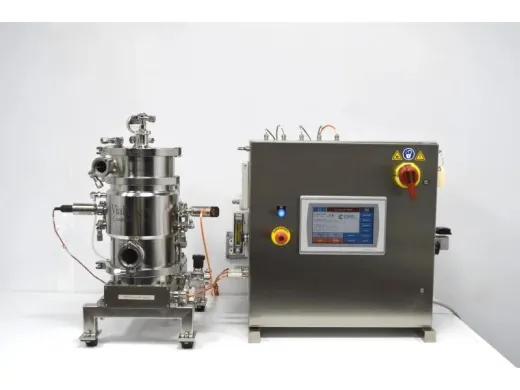 CARR Biosystems ViaFuge Pilot Stainless Steel Centrifuge System with C6T34WK37A Washdown Motor and Vessel