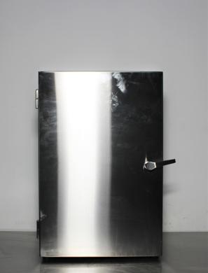 Stainless Steel Safety Storage Cabinet 16"x20" with Adjustable Shelf, Used-cover