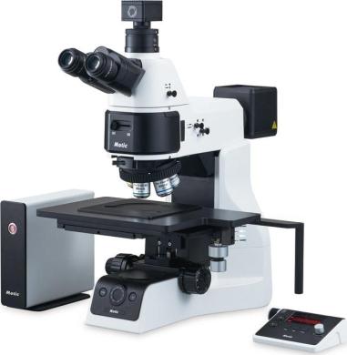 Motic PA53MET-3D Trinocular Upright Industrial Microscope w/ Analysis Professional Software Suite-cover