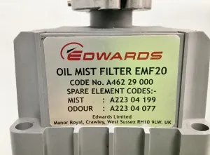 Edwards E1M18 Oil-Sealed Rotary Vane Vacuum Pump for Laboratory and Industrial Use, 10 of 11
