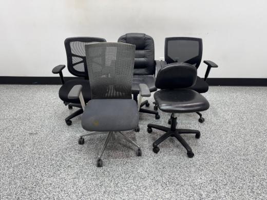 Rolling Office Chair for Laboratory and Office Use - Set of 5-cover