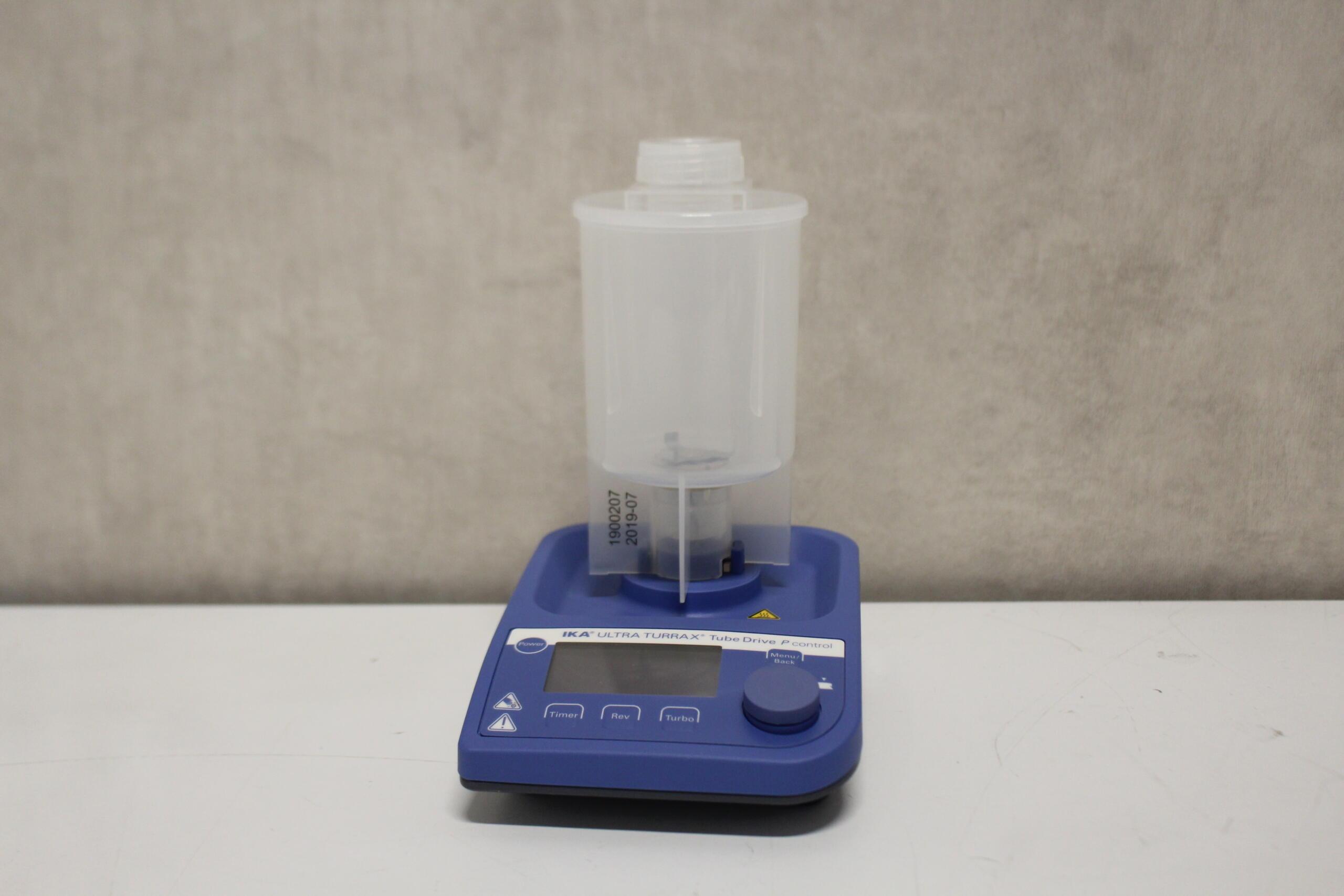 IKA ULTRA-TURRAX Tube Drive P control Programmable Tube Drive Disperser