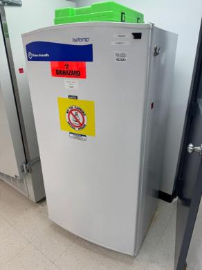 Fisher Scientific Isotemp Model 20LFEEFSAS Upright -20°C Laboratory Freezer-cover