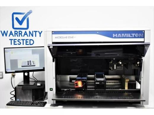 Hamilton MICROLAB STARlet Liquid Handler w/ Span-8, CO-RE Gripper, Autoloader-cover