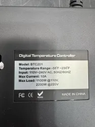 Bayite BTC201 Digital Temperature Controller, 3 of 3