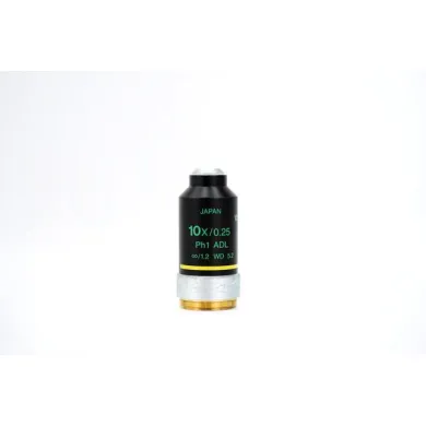 Nikon LWD 10x/0.25 Phase Contrast Microscope Objective Lens