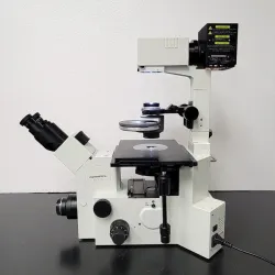 Olympus IX70 Inverted Microscope with HMC Hoffman Modulation Contrast, 3 of 6