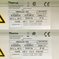 Thermo Scientific HeraCell 150i CO2 Incubator with Antimicrobial Copper Chamber, Double Stack Configuration, 15 of 18
