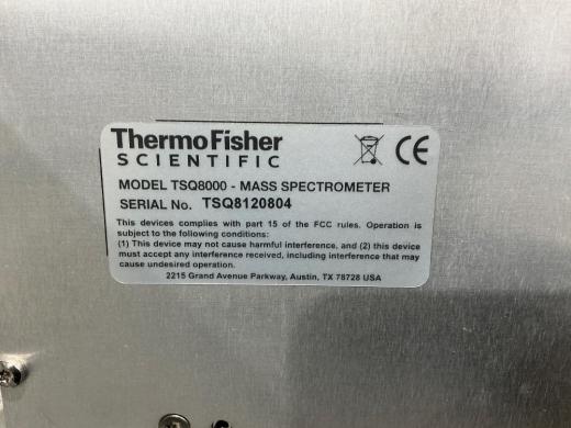 Thermo Fisher TSQ 8000 Triple Quadrupole GC-MS System with Trace 1300 GC and PAL TriPlus Autosampler-cover