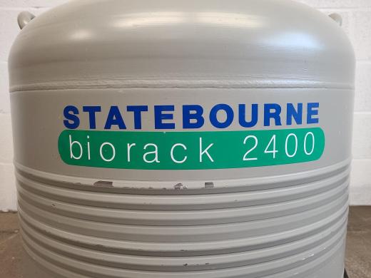 Statebourne Cryogenics Biorack 2400 Liquid Nitrogen Storage Tank Lab-cover