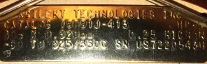 Agilent HP-5 (19019J-413) Capillary Column 30M x 0.32mm x 0.25µm, 8 of 23
