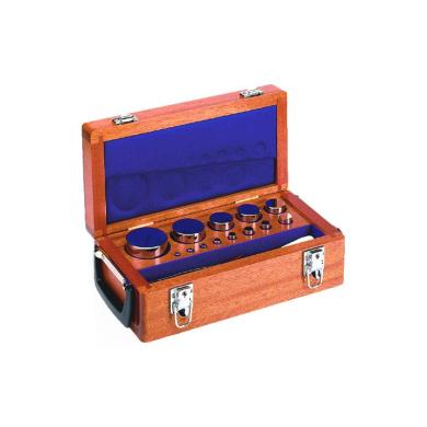 Radwag Cylinder Weights, Set (1 g - 1 kg), Wooden Box-cover