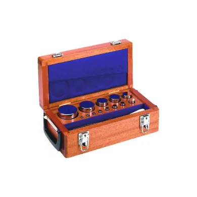 Radwag Cylinder Weights, Set (1 g - 2 kg), Wooden Box
