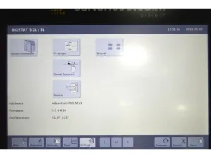 Sartorius Biostat B-CC Twin Bioreactor Controller with 5L and 10L Single-Wall Glass Univessels for Cell Culture, 16 of 44
