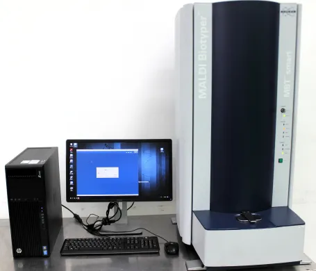 Bruker MALDI Microflex MBT Smart Biotyper MALDI-TOF Mass Spectrometer for Microbial Identification