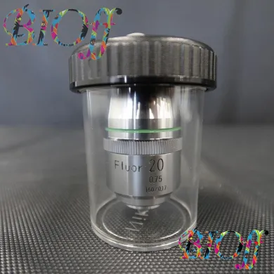 Nikon Fluor 20x 0.75 NA Microscope Objective, 160 mm Tube Length, 0.17 mm Cover Glass