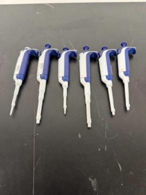 Rainin Pipet-Lite XLS Single Channel Micropipettes Set of 6-cover