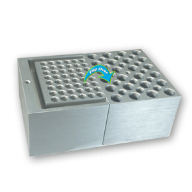 Benchmark BSWCMB Quick-Flip Block, 24 x 1.5ml tubes, or 32 x 0.2ml and 14 x 0.5ml tubes-cover