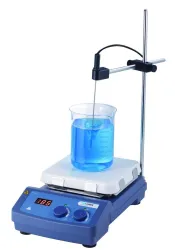 Scilogex SCI550-S LED Digital 7 x 7 Magnetic Hotplate Stirrer, ceramic-glass plate, with PT1000 Sensor & Sensor Stand, 2 of 2