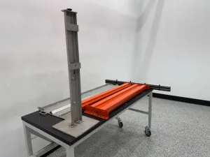 Modular Industrial Racking Components with Wheeled Assembly Table, 2 of 2