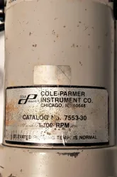 Cole-Parmer Masterflex 7553-30 Pump Drive with Solid State Speed Control (1-100 RPM), 8 of 9