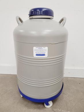 Statebourne Bio 35 Liquid Nitrogen Dewar & Trolley Lab-cover