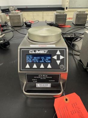 Climet CI-95A 100 LPM Microbial Air Sampler for Environmental Monitoring-cover
