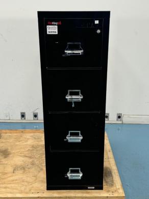 Fire King 4 Drawer Filing Cabinet for Secure Laboratory Document Storage-cover