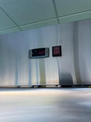 Cooler Depot XB54R-HC Stainless Steel Double Door Laboratory Refrigerator with Digital Temperature Control