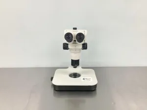 Stereo Zoom Microscope with Binocular Head and Manual Zoom Control for Upright Sample Observation, 2 of 9