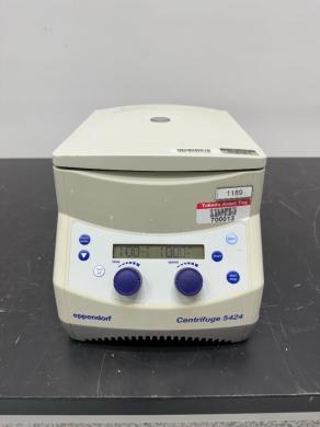 Eppendorf 5424 Benchtop Microcentrifuge for Molecular Biology-cover