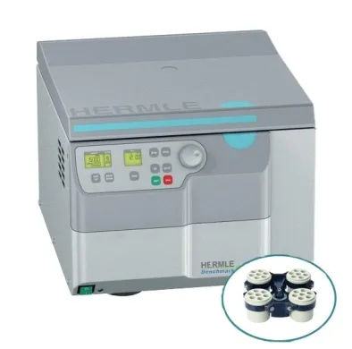 Hermle Z366 Centrifuge w/ Swing Out Rotor