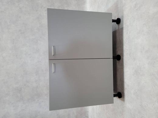 Plinth cabinet Silver Gray 1100-cover