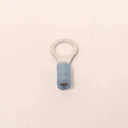TE Connectivity 320575 PIDG Ring Tongue Terminal, 16-14 AWG, #5/16 Stud Size, 7 of 9