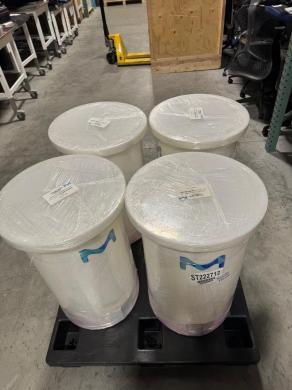 Millipore Mobius 100L Polyethylene Storage Drum for Laboratory and Industrial Use-cover