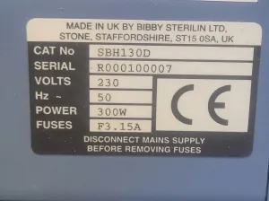STUART SBH130D Digital Dry Bath Heater for 384-Well Microplates, 4 of 4