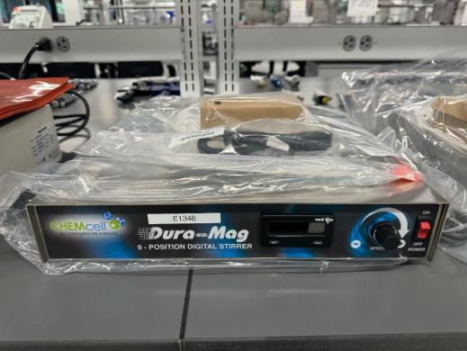 Chemglass CHEMcell Dura-Mag 9 Position Digital Magnetic Stirrer-cover