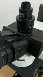 Olympus BX50 Fluorescence Trinocular Microscope with Halogen and Mercury Illumination, 7 of 9