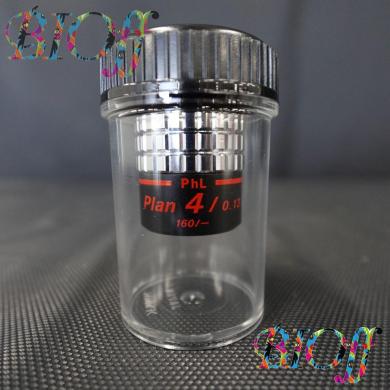 Nikon Plan 4x 0.13 DL 160/- PhL Microscope Objective