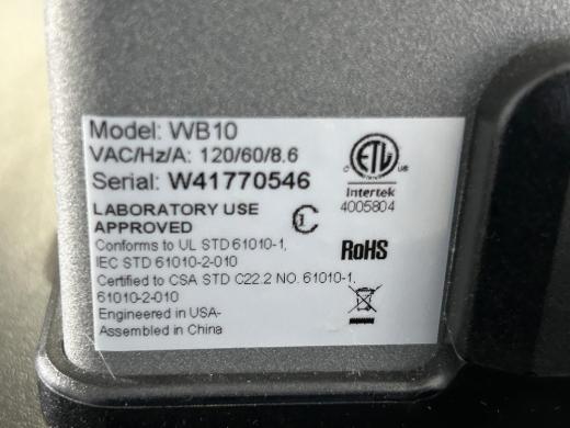 PolyScience WB10 Precision Temperature-Controlled Laboratory Waterbath-cover