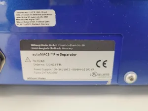 Miltenyi Biotec autoMacs Pro Separator System, 17 of 26