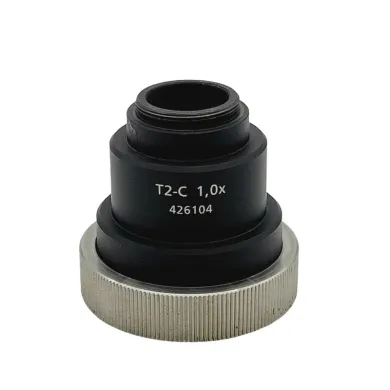 Zeiss Microscope Camera Adapter T2-C 1'' 1.0x C-Mount with Adapter 60N - T2
